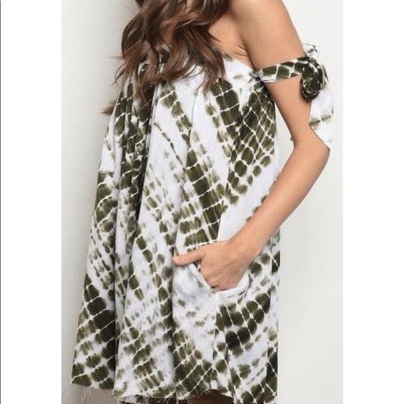 Tie dye midi dress - Picture 3 of 4